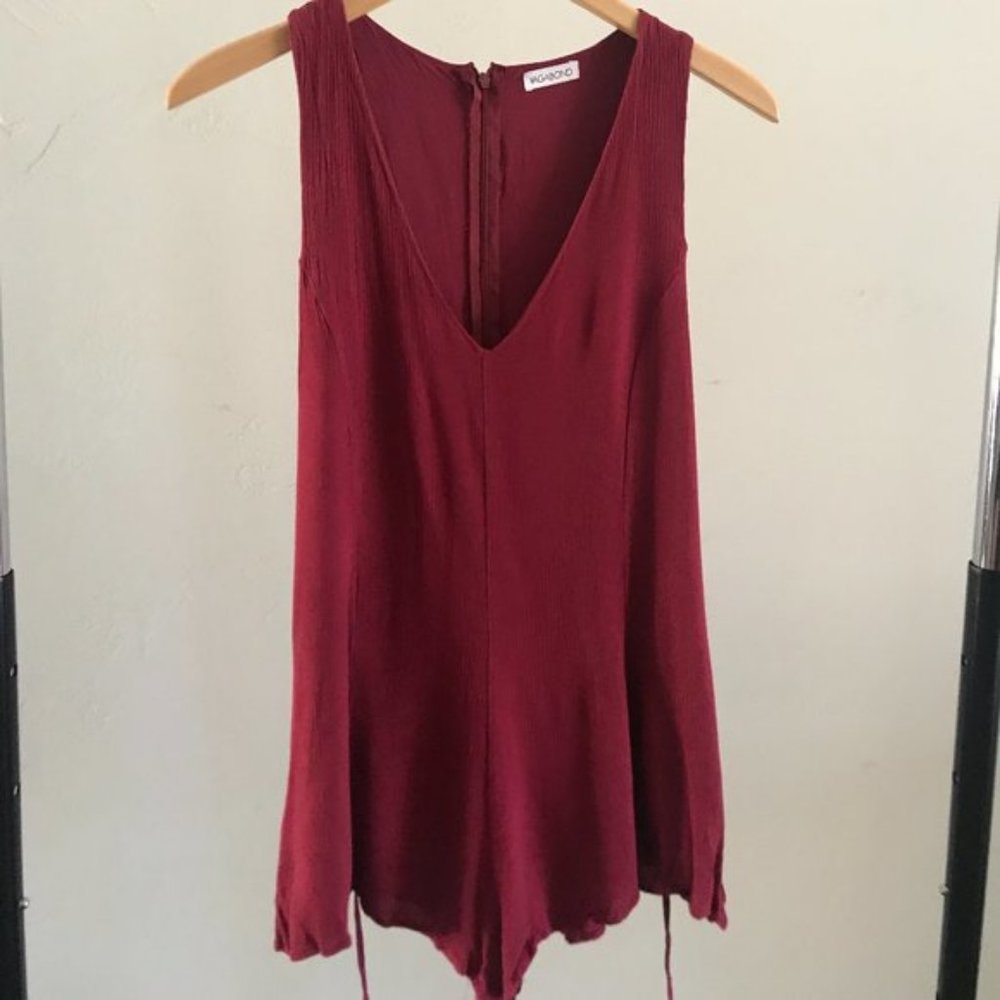 Vagabond Red Romper